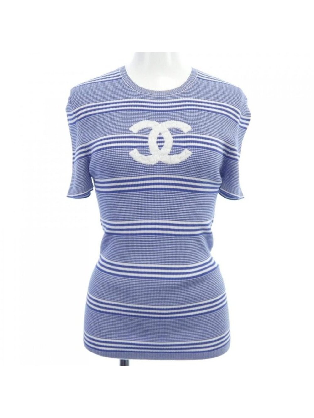 Chanel Knit Top Blue